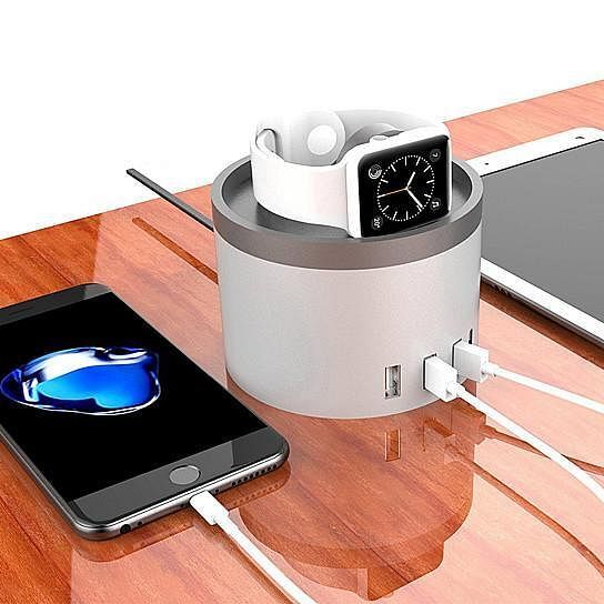 Homebase Charging Station For Gadgets And Smart Watches-image