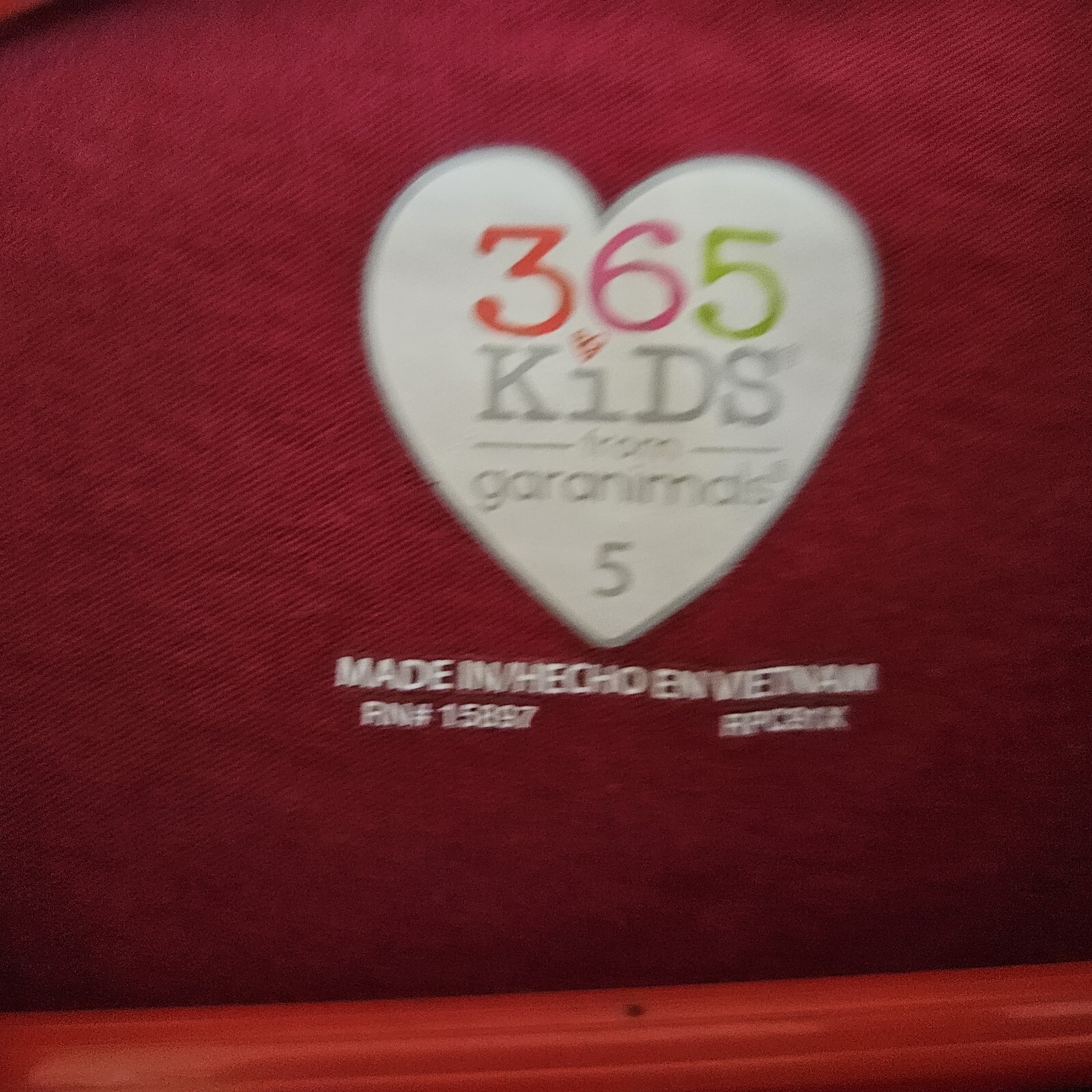 365 Kids By Garanimals Girls Shirt Pink Grl Pwr Size 5 Preowned Pristine... image 5