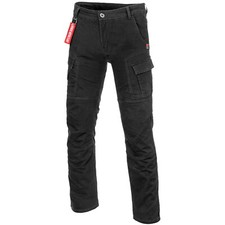 Büse Fargo Textilhose Motorradhose Motorrajeans Cargohose schwarz Herren 