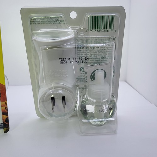 New Lot 2 Air Wick Scented Oil Starter Kit Forest Leaves &Spices & Simply Cotton - Picture 4 of 5