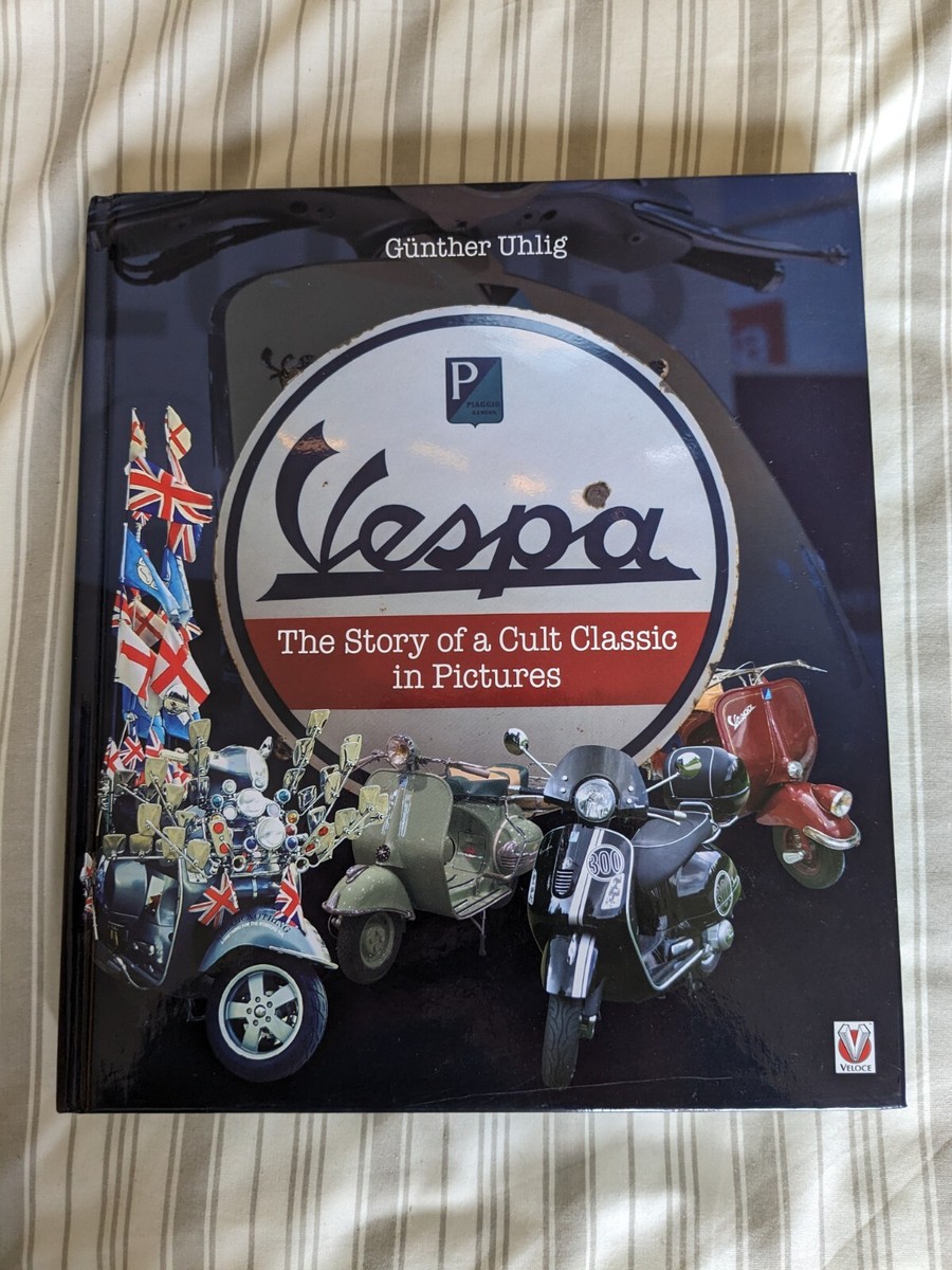 Vespa Scooter Story gorgeous colour Hardback Book rrp£35 Piaggio