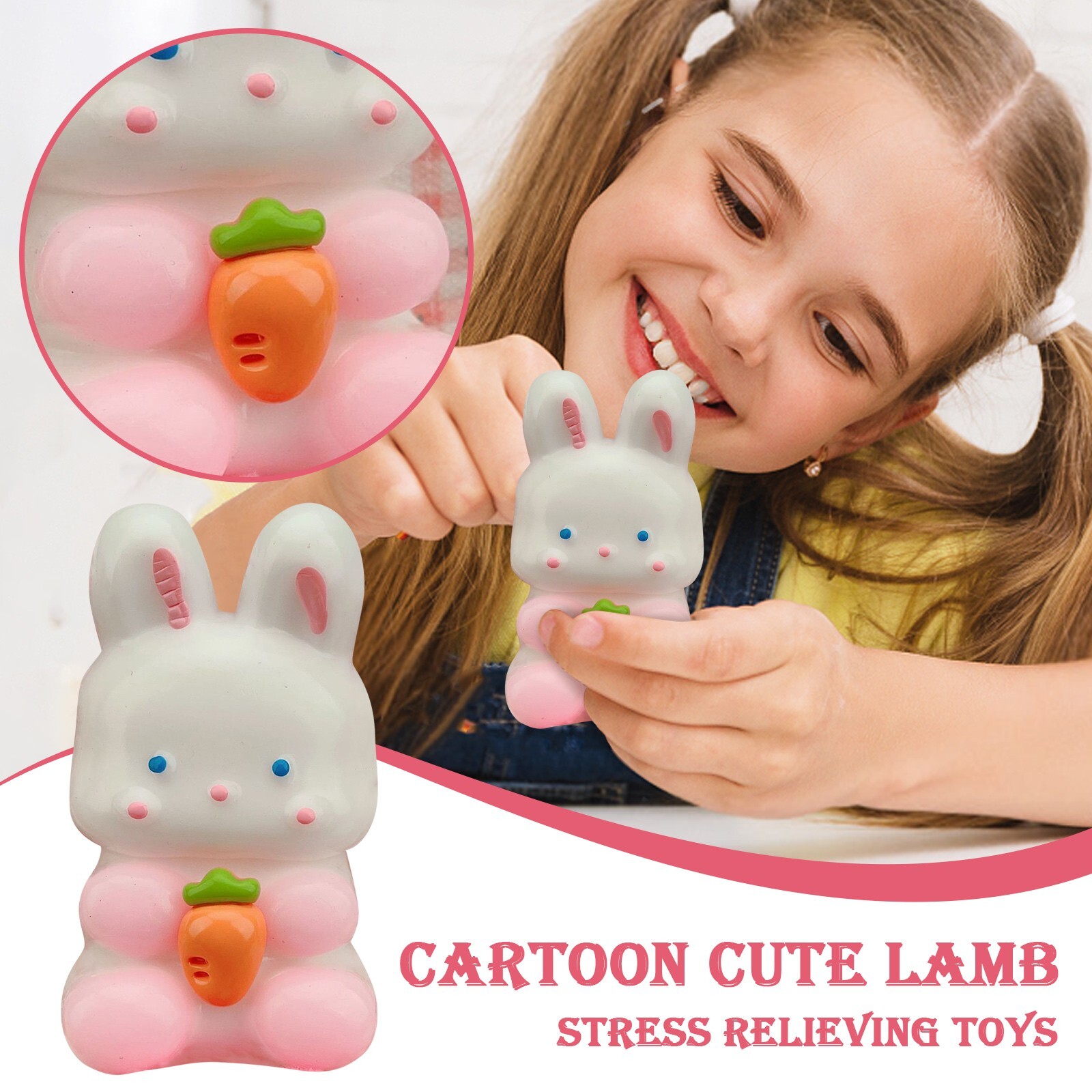 Flocked Curly Dog Fun Super Soft Puppy Decompression Venting Toy