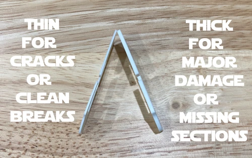 Vintage Star Wars X-Wing Fighter Broken Wing Repair Kit - Picture 3 of 17