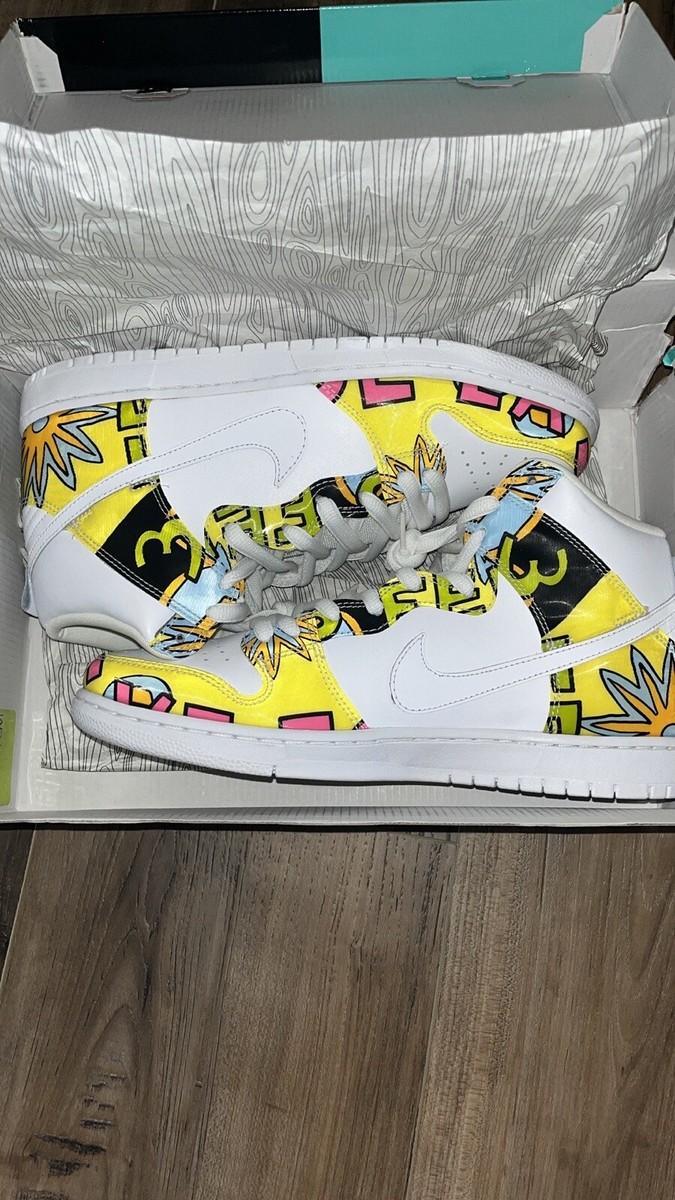 Size 11 - Nike SB Dunk High Premium DLS QS De La Soul 2015 | eBay