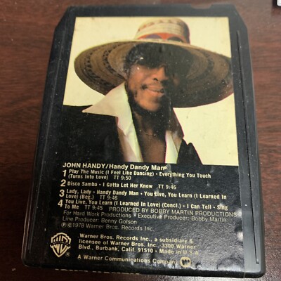 John Handy Handy Dandy Man 8-Track