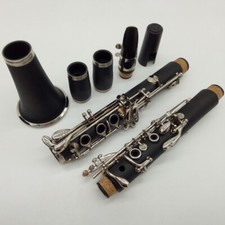 With box mouthpiece Bb 17-key Professional Clarinet Bakelite silver-plated keys,