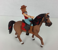 Schleich Western Horse Rider 2017 Playset Poseable Figure Toy AS IS