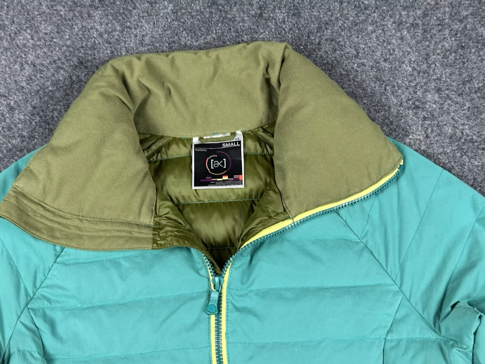 burton quilted dryride down puffer ski fyi coat jacket