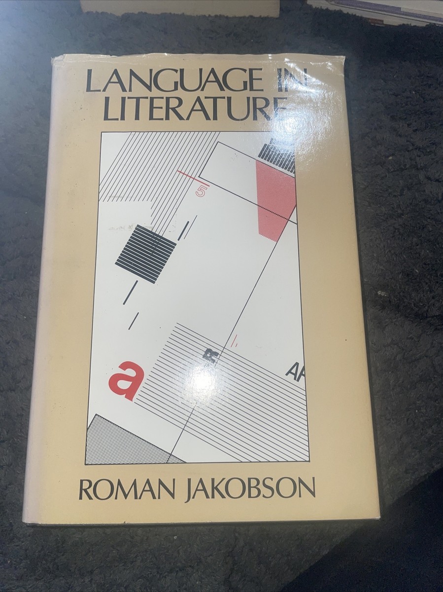 Language In Literature by Roman Jakobson (1987 First Edition ) | eBay