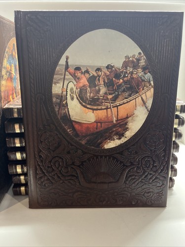 THE OLD WEST Time Life Book Series Lot Of 9 Books Set Vintage Leatherette - Picture 7 of 14