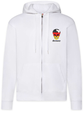 Germany Football Comet Zipper Hoodie german Soccer Flag World Championship