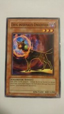 YU-GI-OH! Karte Ewig Infernales Ungeheuer ANPR-DE012 guter Zustand weiter Karte
