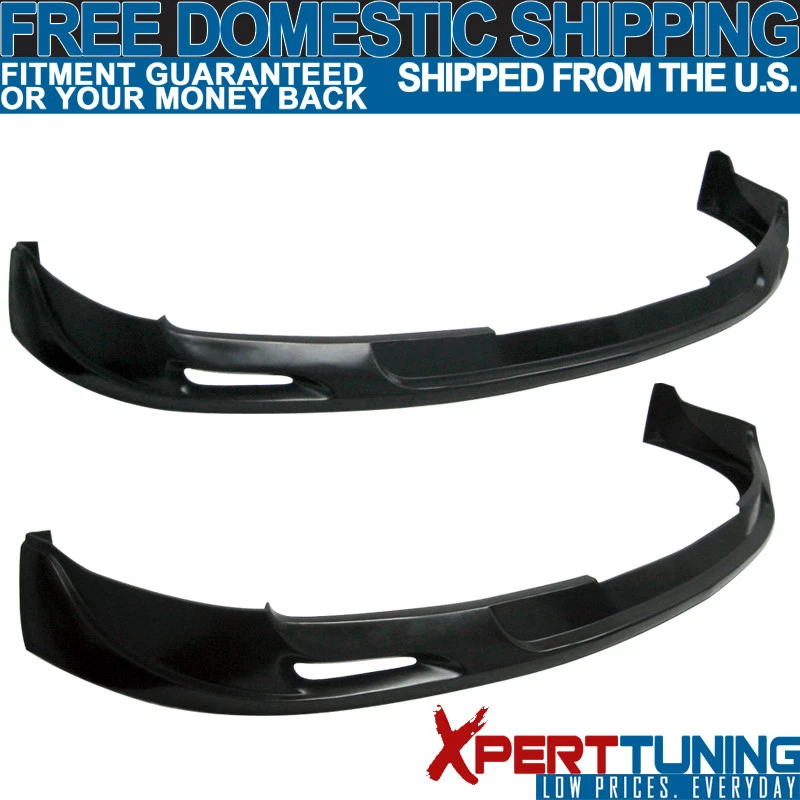 Fit 04-06 Acura TL Mugen Style Front Bumper Lip Spoiler PU Foto 3 de 4