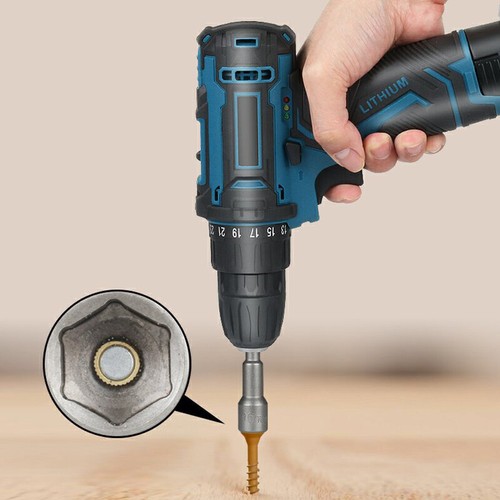 1/4" Hex Strong Magnetic Nut Driver Socket Length 65mm Impact Drill Bit 6mm-24mm - Picture 9 of 13