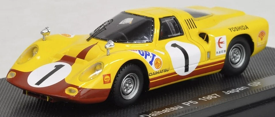Ebbro Japan GP 1/43 Daihatsu P5 1967 #1 Racing Model Car - Image 2 of 4