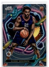 2023-24 Topps Chrome Cosmic #177 Kobe Brown Clippers