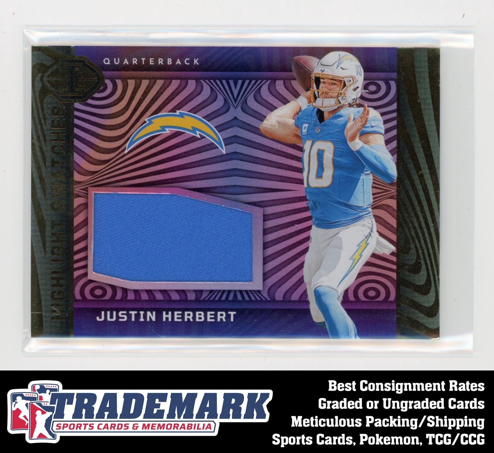 2023 Panini Illusions HSJHE Justin Herbert Highlight Swatches eBay