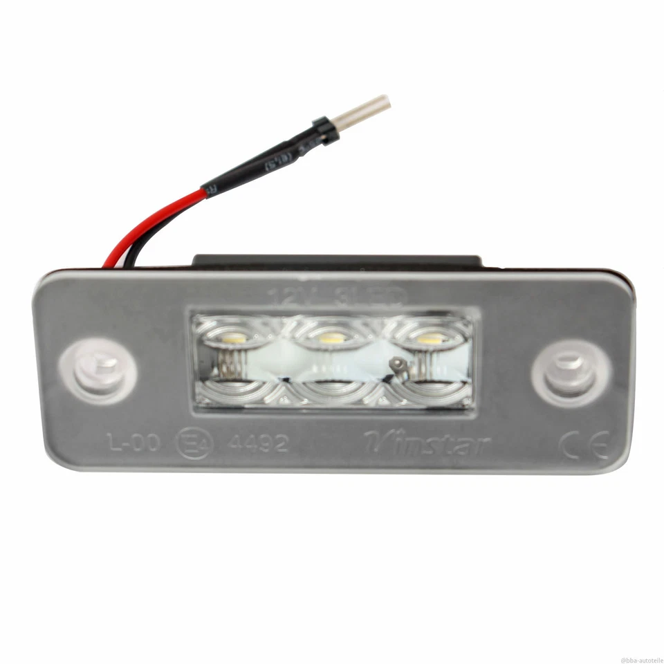 2 luci targa led AUDI A8 S8 D3 4E berlina luce targa - Immagine 3 di 4