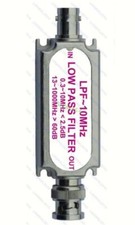 Low pass filter Connector low pass filter BNC female - BNC male LPF 10MHz BNC