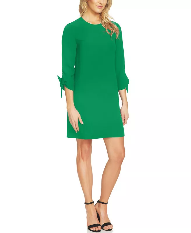 Cece tie sleeve clearance dress