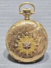 Waltham Pocket Watch 14k case 0s 7j CJL027324