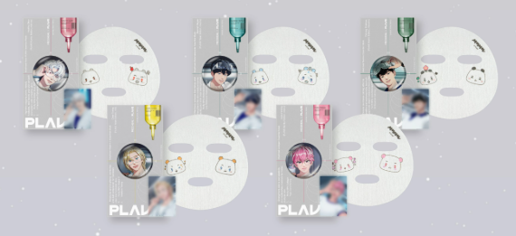PLAVE mediheal 購入特典 mmmm アクリルキーリング 5点コンプ PLAVE mediheal 購入特典 mmmm アクリルキーリング 5点コンプ