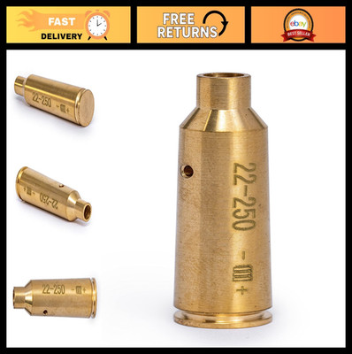 Laser Boresight for Rifles - Green/Red, Fits 7.62x54, .308, .50BMG & More!