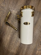 Pearl Custom AL0615 15 Rocket Tom w/ Matching Tom Mount - Arctic White