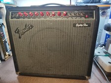 Vintage Fender Eighty Five Guitar Amplifier 1987 Red Knob