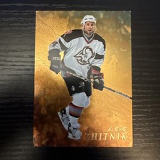 1998-99 Be A Player Gold Alexei Zhitnik Card