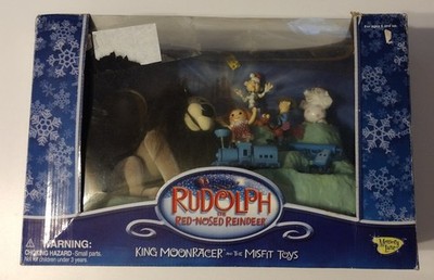 Boxed MISB Rudolph the Red-Nosed Reindeer ''KING MOONRACER and the Misfit Toys''
