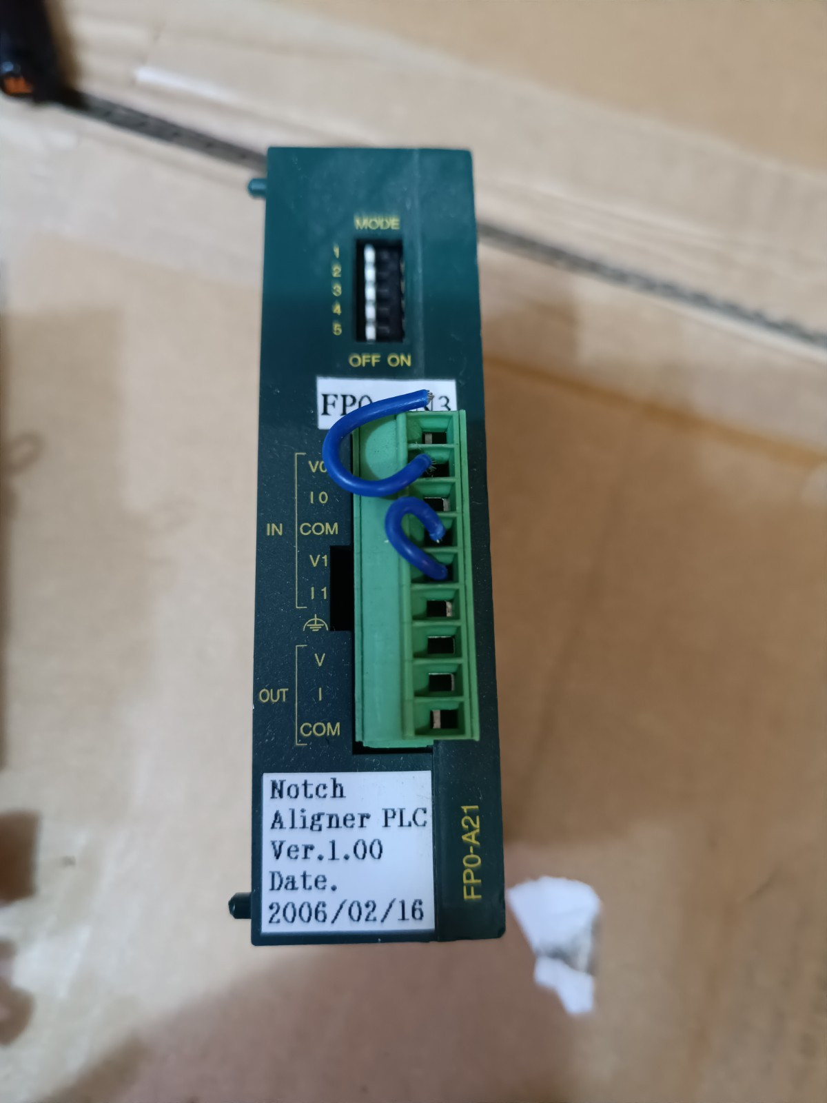 Panasonic NAiS FP0-A21 AFP0480 Ver 1.1 , Factura Garantía Invoice, Envío Rápido!