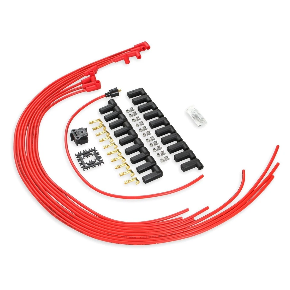Accel 5041R Super Stock Spark Plug Wire Set for Distributor Ignition - Изображение 4 из 4
