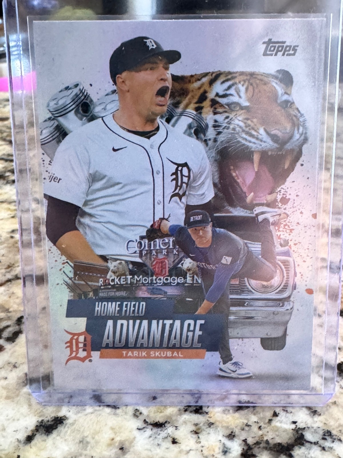 2025 Topps Update Tarik Skubal Home Field Advantage Case Hit #HA-46 Tigers