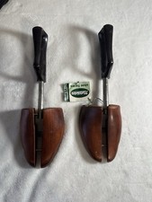 Nettleton Wood Vintage Shoe Forms with Black Handles