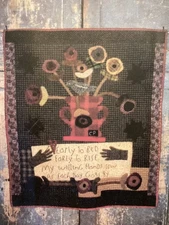 PATTERN “Willing Hands” Sew Each Day Primitive Quilt NEW Cheri Saffiote SIGNED