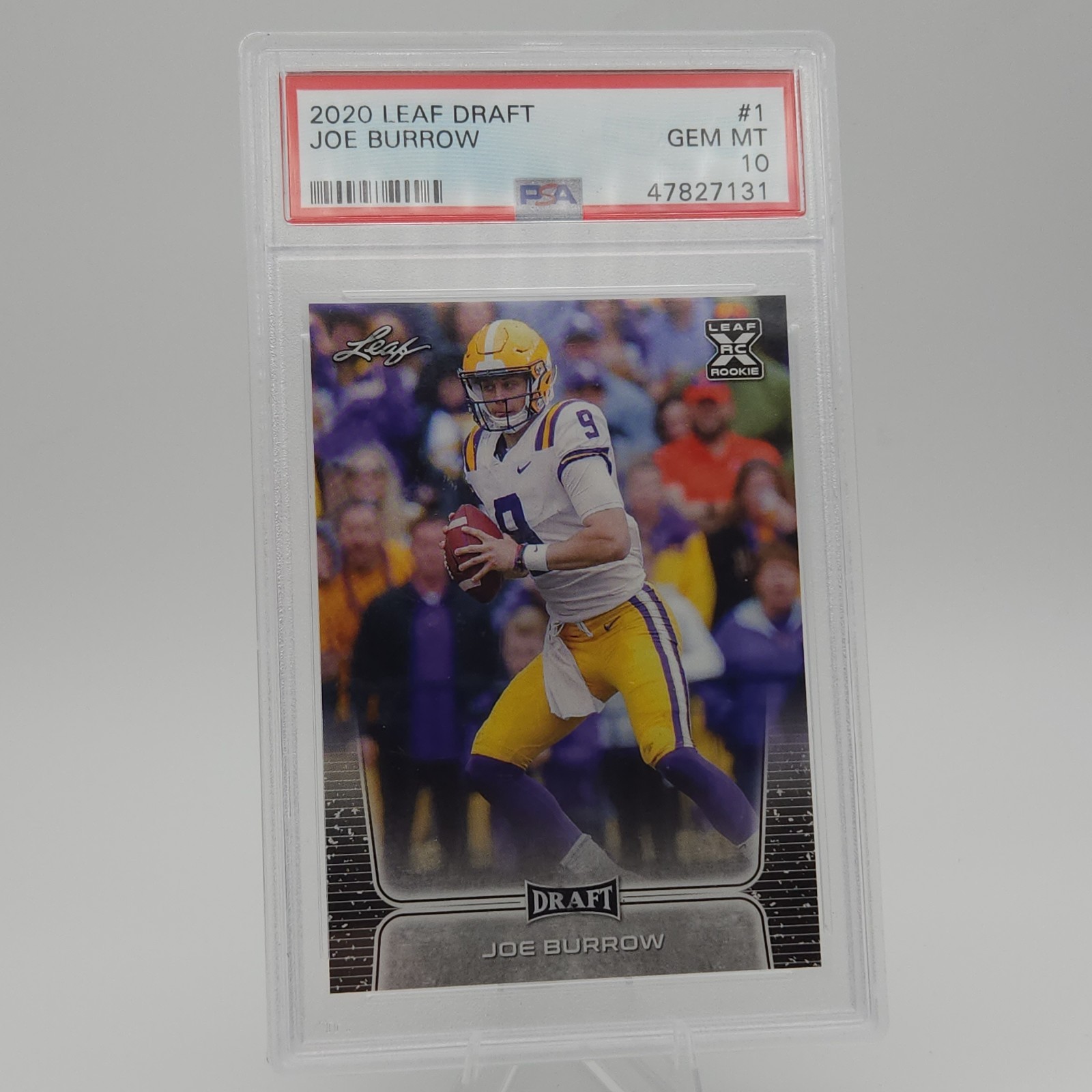 Joe Burrow Leaf Draft #1 Base