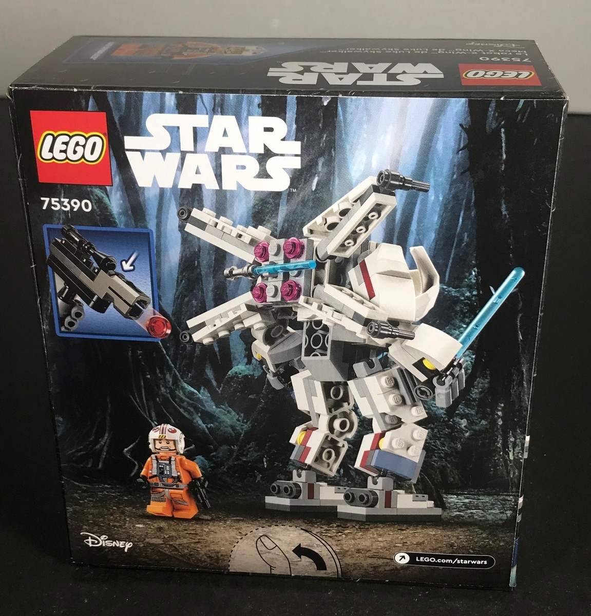 LEGO Star Wars LUKE SKYWALKER X-WING MECH 75390 Starfighter Jedi