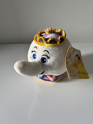 Disney Store Mrs Potts Stofftier Plüsch Neu mit Etikett Die Schöne und das Biest