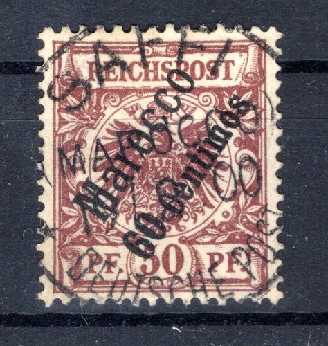 Morocco 6 ideal SAFFI Gestempelt (GA0642) - MICHEL 6 - Germany