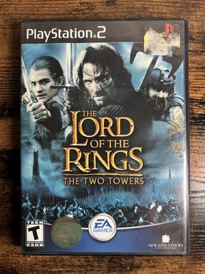The Lord of The Rings The Two Towers Sony PlayStation 2 PS2 Game CIB