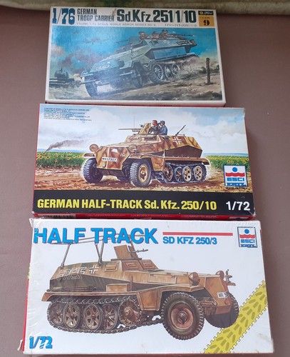 1/72 scale German WW2 Half tracks variants AFV bundle ( 3 models) | eBay