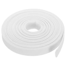 PET Cable Wire Wrap 29.8mm Expandable Sleeving White 7.6 M Length