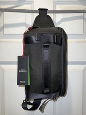 Tumi Alpha Bravo Black Crossbody Bag Adjustable Strap for Hiking/Travel Casual