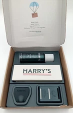 Harry's Razor Starter Set W/ Handle, Shave Gel, Razor Cover & Cartridges Orange