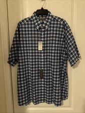 NWT Men’s Daniel Cremieux S/S Button Down Shirt XL