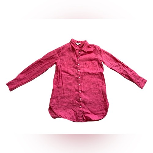 Boden button down linen shirt size women’s 2