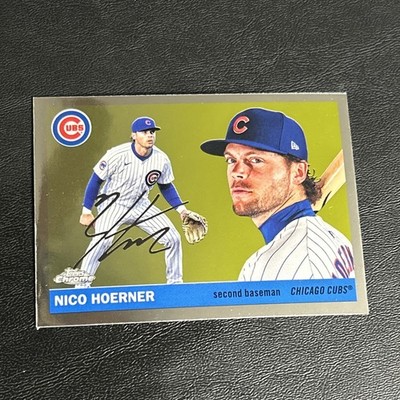 2025 Topps Chrome Platinum Nico Hoerner Chicago Cubs 