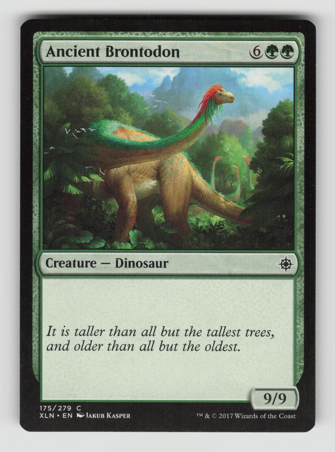 Ancient Brontodon 175 Common Ixalan Magic: The Gathering Near Mint