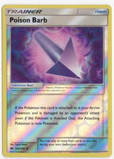 Poison Barb 124/149 Sun & Moon Reverse Holo Karta Pokemon